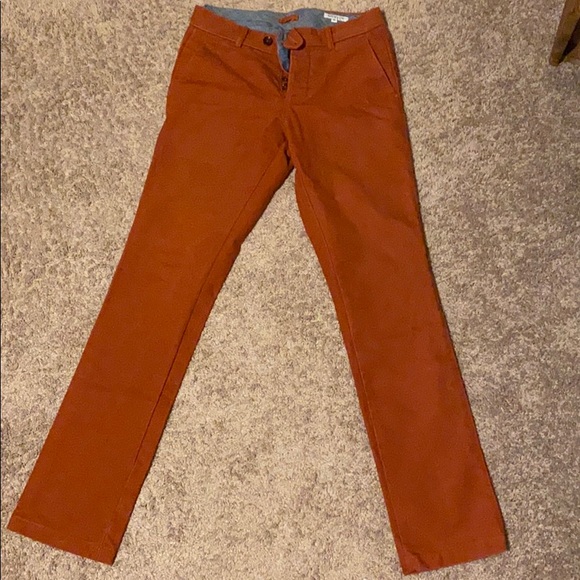 Gustin Red Duck Canvas Chinos - Picture 3 of 7